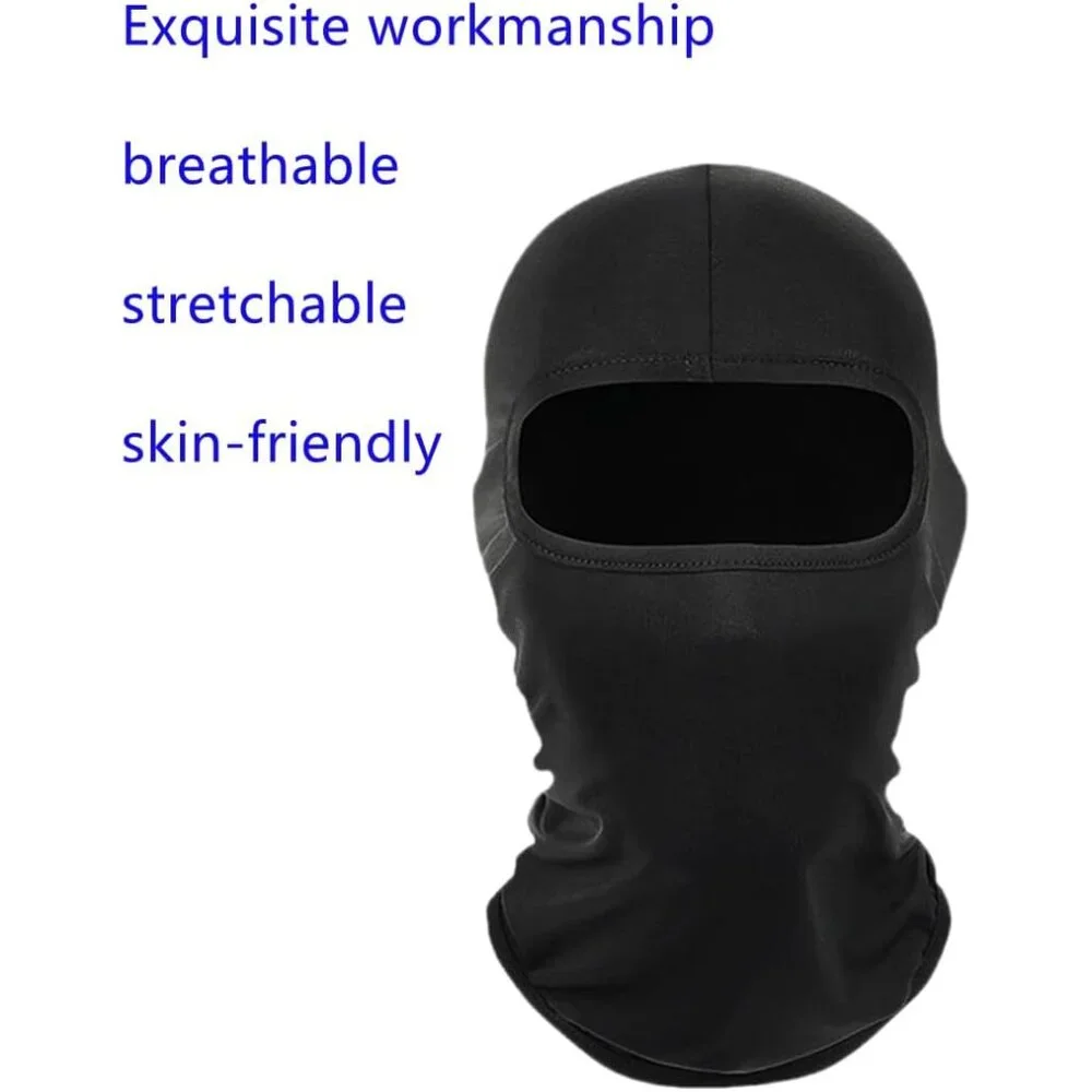Thin Balaclava Ski Mask Breathable Lightweight Sun UV Protection for Outdoor